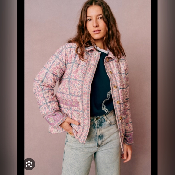 SOLD-Sezane & Sea New York quilted jacket - Picture 2 of 7